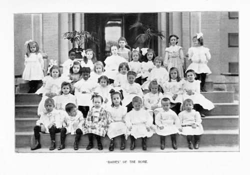 orphan babies in orphanage 1906